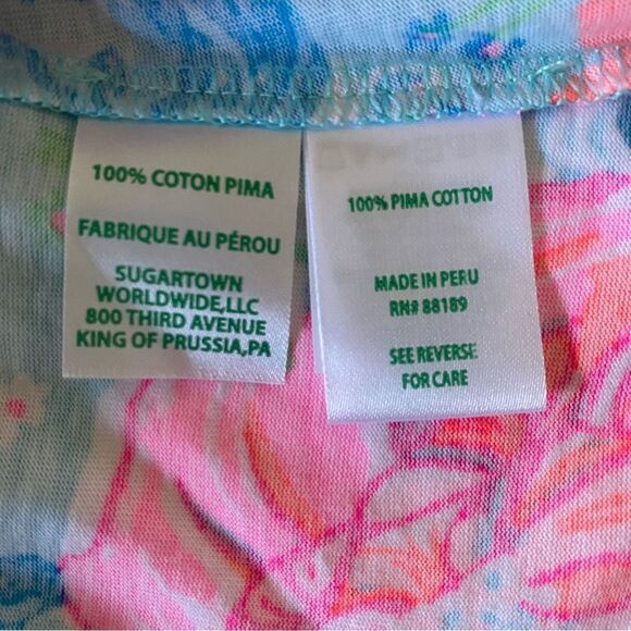 Lilly Pultizer Alessa Floral Ruffle Swing Dress Sz XXS - Picture 6 of 7